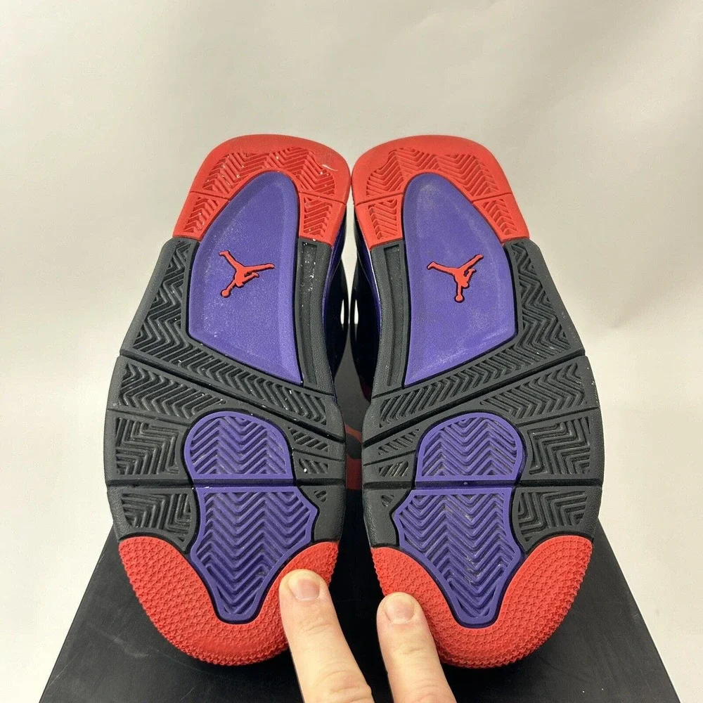 Nike Shoes Air Jordan 4 Retro NRG “Raptors OVO/Drake Signature” 2024 - Picture 7 of 12